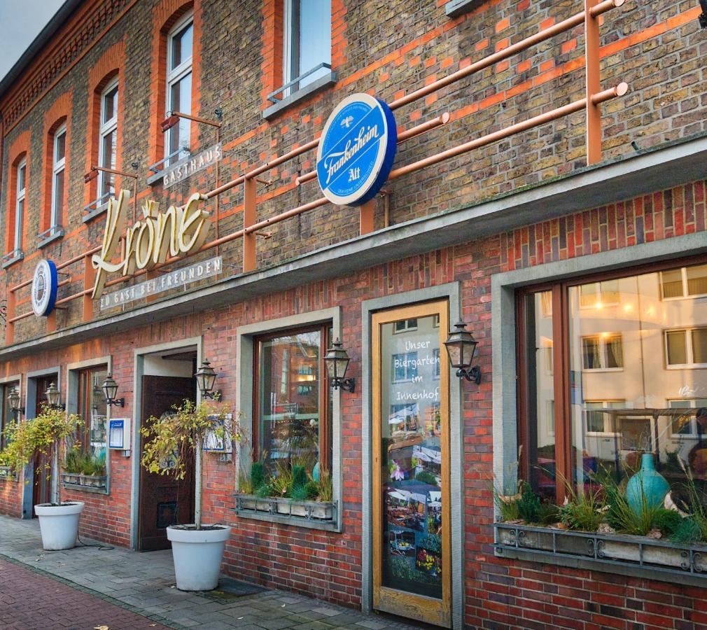Hotel Zur Krone Meerbusch Esterno foto
